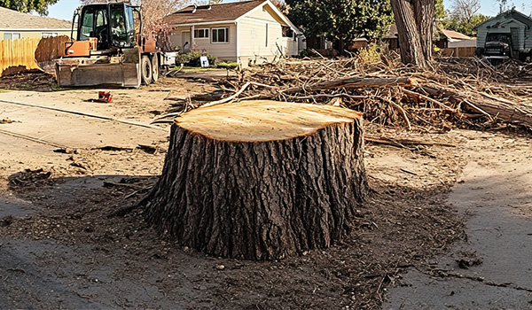 tree stump removal