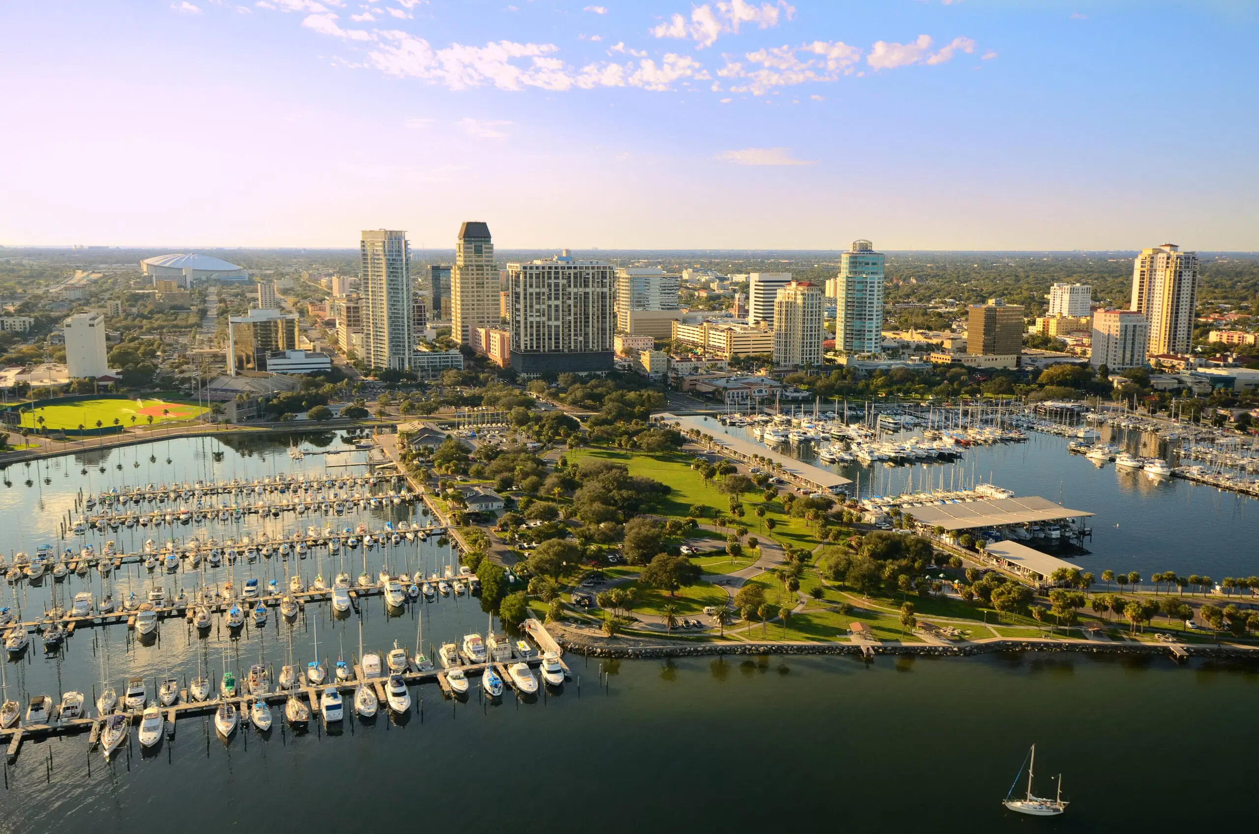 st peterburg fl city scape